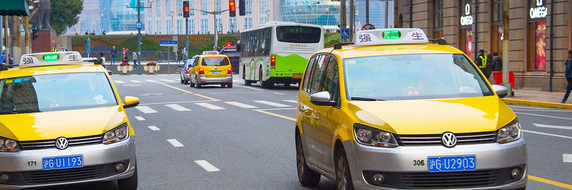 Taxis en Shanghái
